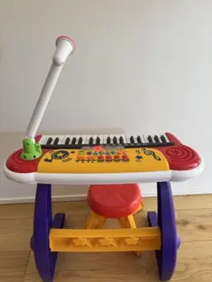 おもちゃキーボード マイク付き