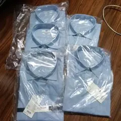 ユニクロ スリムフィット スーパーノンアイロン XXL ブルー ノンアイロン