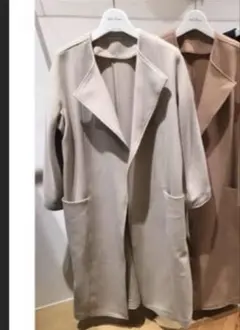 ミラオーウェン トレンチコート ノーカラーコート　ジャケット
