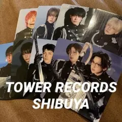 &TEAM We on Fire タワレコ 渋谷 ラキドロ 特典 9枚 コンプ