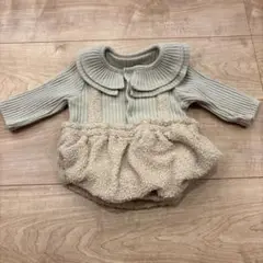 フリル付きロンパース