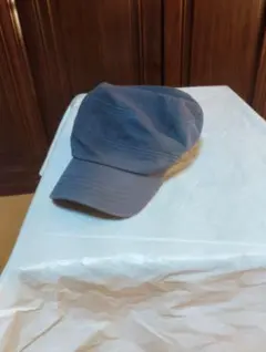 ネイビー コットンワークキャップ