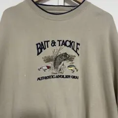 刺繍スウェット