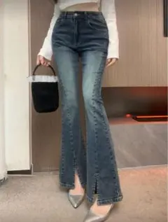 ブーツカット、フレアデニム