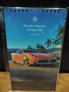 Mercedes-Benz Cars Calendar 2026 卓上のサムネイル
