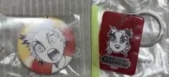鬼滅の刃 煉獄杏寿郎 幼少期缶バッジ へんてこ顔カラーチャーム ジャンプショップ