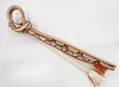 レアな蛇革ビンテージ高級帯締め