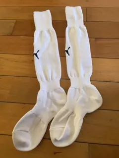 プーマ　未使用　サッカー　Jr.ソックス 19-21cm 白