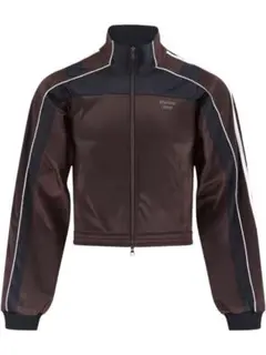 Martine Rose SHRUNKEN TRACK JACKET BROWN