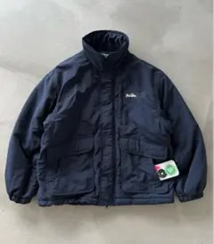 perushu ナイロン×フリースアウトドアブルゾン