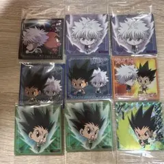 ハンターハンター　にふぉるめーしょん　ゴン　キルア８枚セット