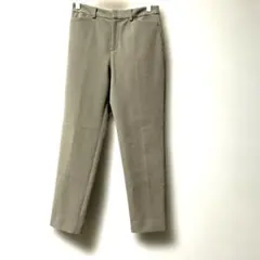 23区センタープレス ベージュ (32) スラックス オフィスカジュアル 上品
