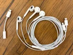 iphone充電コード、イヤホン、 Lightning-変換アダプタジャック