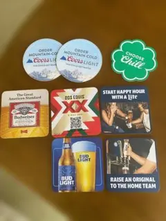 ビールブランド コースター 6枚セット - メルカリ