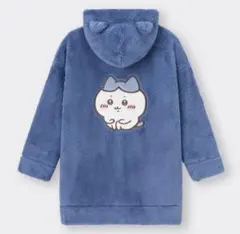 ちいかわGU マシュマロ フィール ラウンジ パーカ パジャマ　ハチワレXL