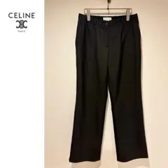 CELINE セリーヌ 黒 フレア パンツ 切りっぱなし 29 CELINE セリーヌ 黒 フレア パンツ 切りっぱなし 29 - メルカリ