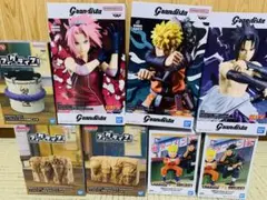 341 Grandista フィギュア ナルト　サスケ　サクラ　イルカ先生