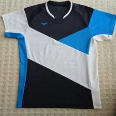 Mizuno Vネック Tシャツ 黒/青/白