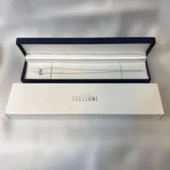 プラチナダイヤモンドネックレス　ジュエリーツツミ　　シンプル　細身のサムネイル
