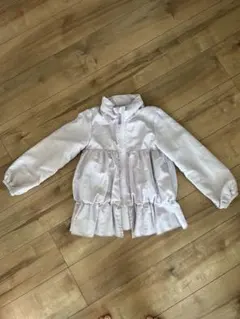 薄紫フリルジャケット 120サイズ