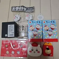 ちいかわラーメン豚 レストラン　ハッピーセット　ライトクリップ　うさぎ　計7点