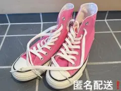 converse ピンク ハイカット スニーカー