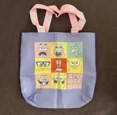 スポンジボブ　カプセルトイ　エコバッグ