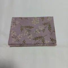 ポケットティッシュ＆カードケース　花柄