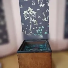 木製 火鉢 角型のサムネイル