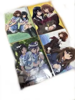 響け！ユーフォニアム 特典 クリアファイル〈久美子＆麗奈〉 京アニ