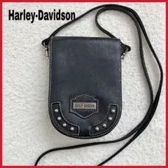 harley-davidson オールレザー スタッズ ショルダーバッグのサムネイル