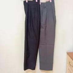 ハイウエスト スラックス