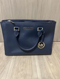 MICHAEL KORS ネイビー ビジネスバッグ