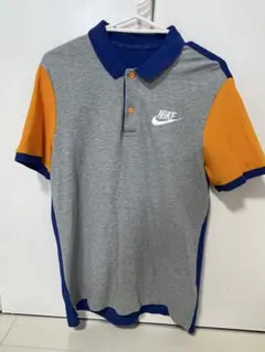 Nike ポロシャツ グレー/オレンジ 95