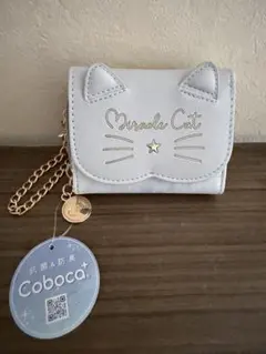 Coboca+ Miracle Cat 三つ折り財布 猫耳　新品未使用のサムネイル