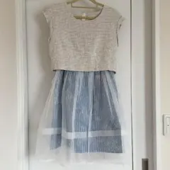 Titilate Valet 異素材コンビワンピース