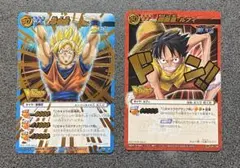 ミラバト ルフィ 悟空 Vジャンプ プロモ カード（非売品） - メルカリ