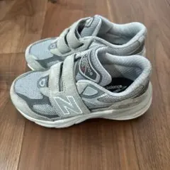 New Balance 990v6 キッズ スニーカー グレー　17センチのサムネイル