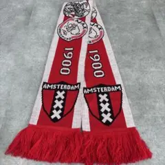 アヤックス　マフラー　スカーフ　サッカー　ユニフォーム　古着