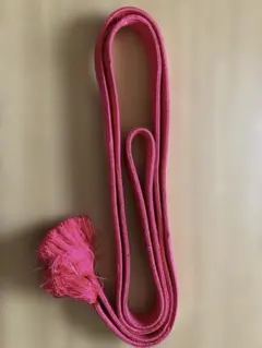 和装小物　帯締め　ピンク
