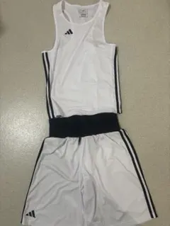 adidas ボクシングウェア セット XS 白 145〜155cmのサムネイル