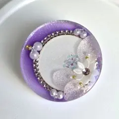 訳あり レジンヘアゴム ヘアアクセサリー ピンク×白 No.B-2 - メルカリ
