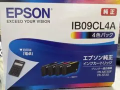 EPSON 純正インクカートリッジ IB07CL4B 大容量 4色パック - メルカリ