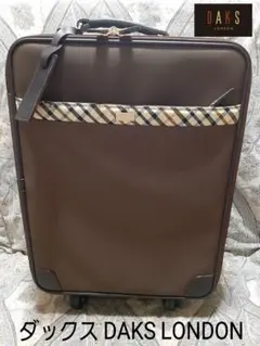 ダックス DAKS 機内持ち込みサイズ/本革コンビ/キャリーケース/南京錠付きのサムネイル