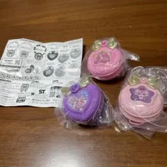名探偵プリキュア　カプセルトイ ケース3個セット　ポチタン　キュアアンサー