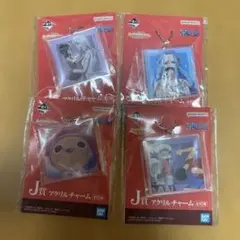 ONE PIECE ワンピース　アクリルチャーム4種