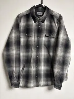 carhartt チェック柄シャツボアジャケット XXL