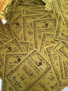 【10枚セット】WEST. ラキセ トランプ　落下物