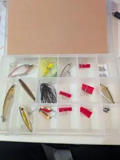 バス釣り　スピナーバズベイトワームケース他セット メルカリ