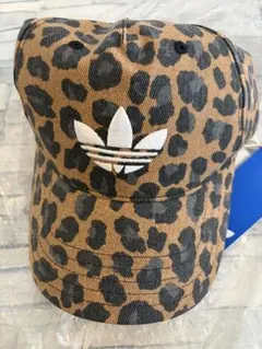 adidas ヒョウ柄　キャップ　サイズ57〜60 レオパード